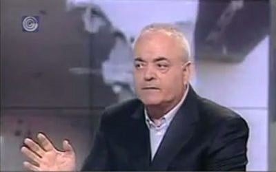 Director-General of the Home Front Defense Ministry Dan Ronen (photo credit: Youtube screenshot)