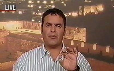 Israeli archaeologist Eli Shukron (photo credit: Youtube screenshot)