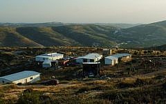 Illustrative photo of the West Bank settlement of Yitzhar, May 2013 (Mandy Hechtman/Flash90)