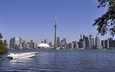 The skyline of downtown Toronto, Ontario, Canada, June 12, 2013. (Serge Attal/Flash90)