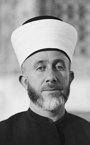 Haj Amin al-Husseini (photo credit: American Colony (Jerusalem), Photo Dept./Wikipedia)