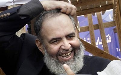 Egyptian Muslim cleric Hazem Salah Abu-Ismail. (photo credit: AP/Amr Nabil)