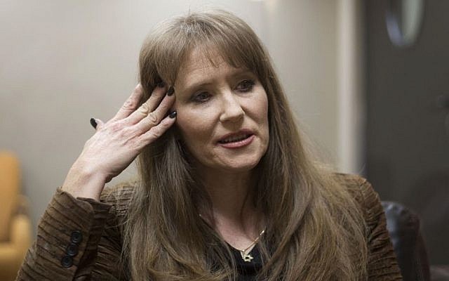 Anne Pollard, who was arrested in 1985 as an accomplice to her then-husband Jonathan Pollard, in Modiin, Israel, on Tuesday, April 1, 2014. (photo credit: AP/Ariel Schalit) Anne Pollard, who was arrested in 1985 as an accomplice to her then-husband Jonathan Pollard, in Modiin, Israel, on Tuesday, April 1, 2014. (photo credit: AP/Ariel Schalit)