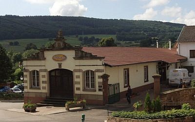 The Etablissements René Neymann matzah factory is located in the Alsatian city of Wasselonne. (photo credit: Etablissements Rene Neymann/JTA)