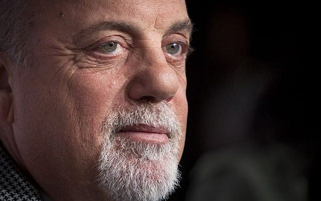 This Oct. 15, 2013 file photo shows Billy Joel at the Elton John AIDS Foundation's 12th Annual "An Enduring Vision" benefit gala in New York, NY (photo credit: AP/Carlo Allegri/Invision) This Oct. 15, 2013 file photo shows Billy Joel at the Elton John AIDS Foundation's 12th Annual "An Enduring Vision" benefit gala in New York, NY (photo credit: AP/Carlo Allegri/Invision)