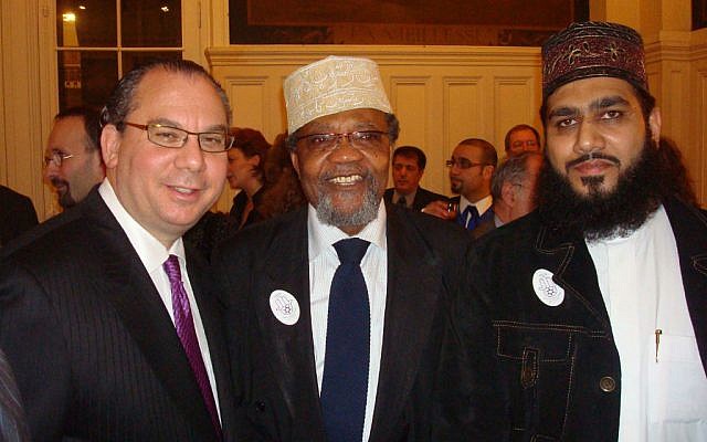 Rabbi Marc Schneier meets with imams as part of his work to cultivate Jewish-Muslim dialogue. (Courtesy: Foundation for Ethnic Understanding)