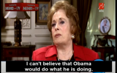 Jehan Sadat, interviewed on Egypt's MBC TV (photo credit: MEMRI screenshot)