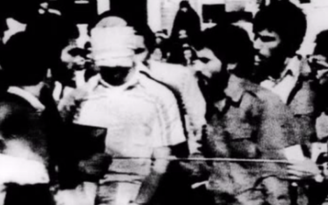 Hostage Barry Rosen and 51 others were held by student extremists at the US Embassy in Tehran, Iran, for more than a year, beginning on Nov. 4, 1979. (photo credit: screenshot via YouTube) Hostage Barry Rosen and 51 others were held by student extremists at the US Embassy in Tehran, Iran, for more than a year, beginning on Nov. 4, 1979. (photo credit: screenshot via YouTube)