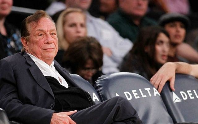 Los Angeles Clippers owner Donald Sterling watches the second half of an NBA preseason basketball game between the Los Angeles Clippers and the Los Angeles Lakers in Los Angeles, In this Monday, Dec. 19, 2010. (photo credit: AP/Danny Moloshok) Los Angeles Clippers owner Donald Sterling watches the second half of an NBA preseason basketball game between the Los Angeles Clippers and the Los Angeles Lakers in Los Angeles, In this Monday, Dec. 19, 2010. (photo credit: AP/Danny Moloshok)