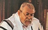 Rabbi Karol Efraim Sidon in 2006 (photo credit: public domain/Wikimedia Commons)