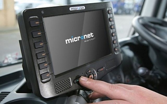 A Micronet mobile data terminal (Photo credit: Courtesy)