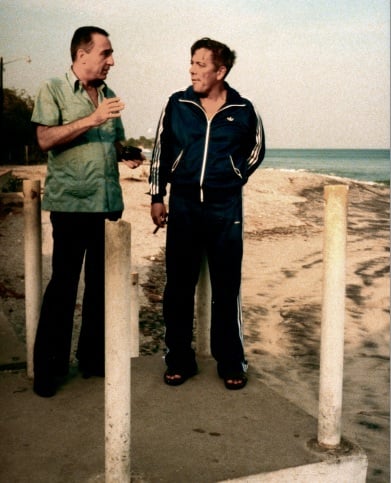 Harari, left, with the leader of Panama during the 70s Omar Torrijo (photo credit: courtesy Mike Harari) Harari, left, with the leader of Panama during the 70s Omar Torrijo (photo credit: courtesy Mike Harari)