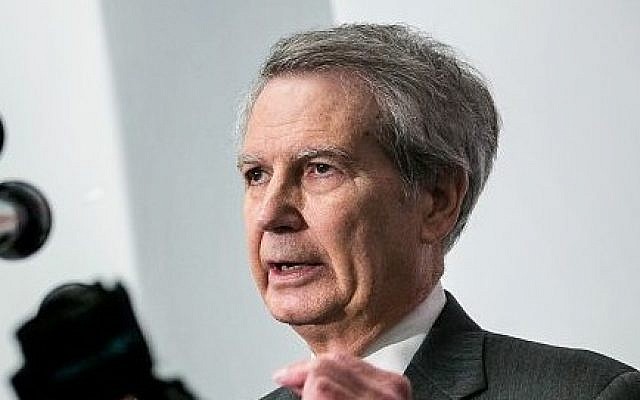 Rep. Walter Jones (R-NC) (photo credit: JTA/T.J. Kirkpatrick/Getty Images)