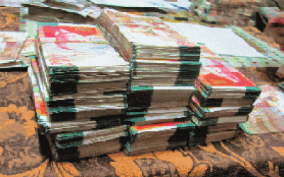 Money found in the possession Muhammad Abed, the Israeli lawyer (photo credit: courtesy of Shin Bet)