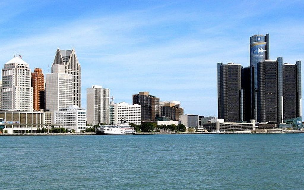 The Detroit skyline. (Andrea_44/Wikimedia Commons/File) The Detroit skyline. (Andrea_44/Wikimedia Commons/File)