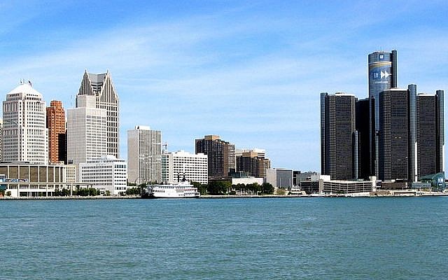 The Detroit skyline. (Andrea_44/Wikimedia Commons/File)