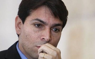 Science, Technology and Space Minister Danny Danon (Miriam Alster/Flash90)