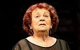 Hanna Maron (1923-2014) (photo credit: Moshe Shai/Flash90/File)