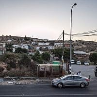 View of the Givat Assaf outpost, located near the Jewish settlement of Beit El in the West Bank, June 05, 2012. (photo credit: Noam Moskowitz/FLASH90)