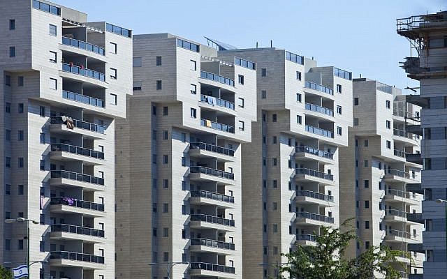 Illustrative photo of residential buildings in Ashkelon. (Photo credit: Moshe Shai/Flash90) Illustrative photo of residential buildings in Ashkelon. (Photo credit: Moshe Shai/Flash90)