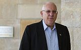Israel's next president, Reuven Rivlin (photo credit: Flash 90)