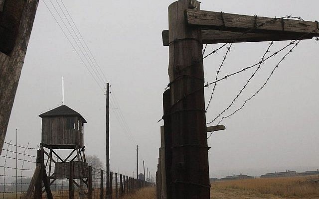 In this Nov. 9, 2005 file picture watch towers and a barbed wire fence of the former Nazi death camp Majdanek outside the city of Lublin in eastern Poland are photographed. (Photo credit: AP/ Czarek Sokolowski,file) In this Nov. 9, 2005 file picture watch towers and a barbed wire fence of the former Nazi death camp Majdanek outside the city of Lublin in eastern Poland are photographed. (Photo credit: AP/ Czarek Sokolowski,file)