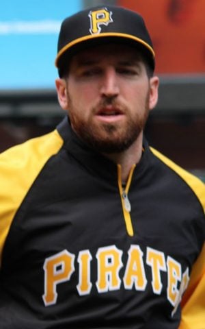 Ike Davis said the experience of being traded from New York, an organization to which he’d belonged since 2008, 'was weird,' but 'not as devastating as you would think.' (Hillel Kuttler/JTA)