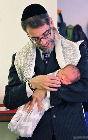 Michael Rovinsky: 'The truth is I hate crying kids and I can’t stand the sight of blood.' (JTA)