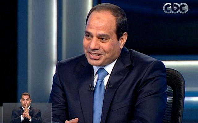 Abdel-Fattah el-Sissi. (photo credit: AP/Egypt's State Television) Abdel-Fattah el-Sissi. (photo credit: AP/Egypt's State Television)
