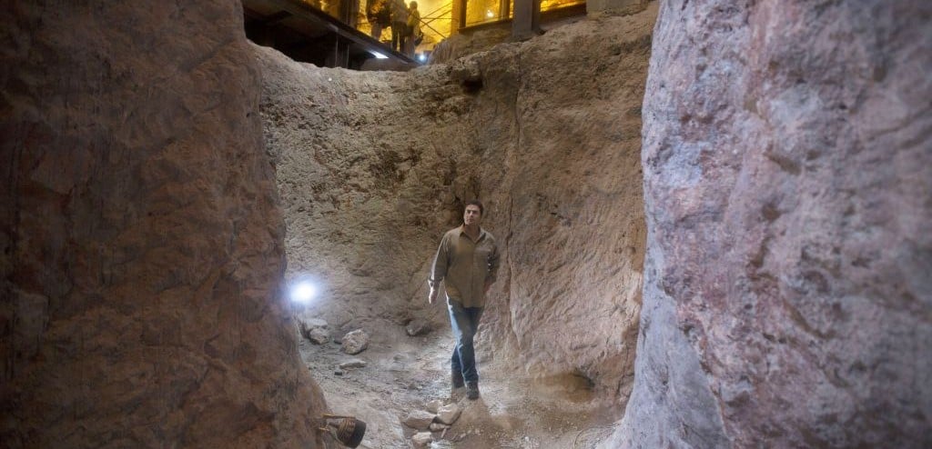 Archaeologist Eli Shukron, who claims to uncovered the citadel captured from the Jebusites by King David, walks in the City of David archaeological site near Jerusalem's Old City on Thursday, May 1, 2014. (AP Photo/Sebastian Scheiner) Archaeologist Eli Shukron, who claims to uncovered the citadel captured from the Jebusites by King David, walks in the City of David archaeological site near Jerusalem's Old City on Thursday, May 1, 2014. (AP Photo/Sebastian Scheiner)