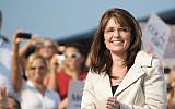 Sarah Palin, seen at an August 2008 campaign rally in Missouri. (photo credit: geerlingguy / Creative Commons)