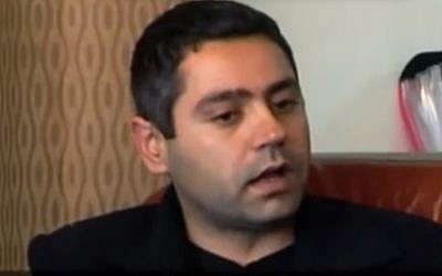 Druze activist Yamen Zeidan (photo credit: Youtube image grab)