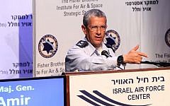 Israeli Air Force commander Amir Eshel (photo credit: Sivan Farraj)