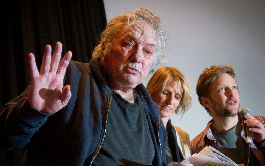 Assi Dayan, in 2013, still working, staging, directing (photo credit: Moshe Shai/Flash 90)