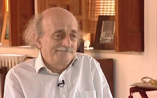 Progressive Socialist Party (PSP) Walid Jumblatt in an interview with the BBC in 2012. (screen capture, YouTube) Progressive Socialist Party (PSP) Walid Jumblatt in an interview with the BBC in 2012. (screen capture, YouTube)