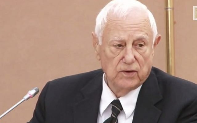 Dr. Kamel Abu Jaber, former Jordanian minister of foreign affairs (screen capture: Youtube) Dr. Kamel Abu Jaber, former Jordanian minister of foreign affairs (screen capture: Youtube)