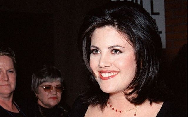 Former White House intern Monica Lewinsky at a Los Angeles premiere in 1999  (photo credit: Monica Lewinsky image via Shuttershock.)