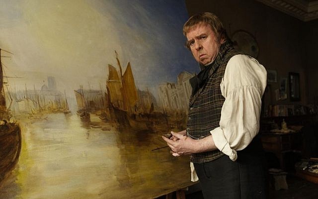'Mr. Turner' was entered in the big guns competition. (courtesy) Anglo-Jewish auteur Mike Leigh's 'Mr. Turner' was entered in the big guns competition. (courtesy)