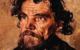 'Head of a man,' a portrait once attributed to Vincent van Gogh.