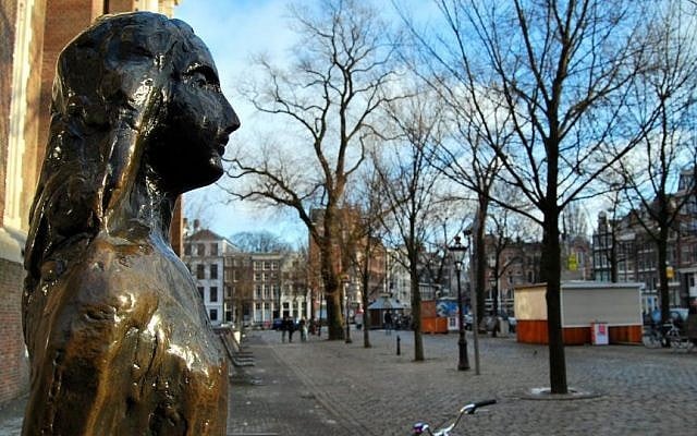 Anne Frank Statue, Amsterdam, The Netherlands, Holland. (Photo credit: Anne Frank statue image via Shuttershock) Anne Frank Statue, Amsterdam, The Netherlands, Holland. (Photo credit: Anne Frank statue image via Shuttershock)