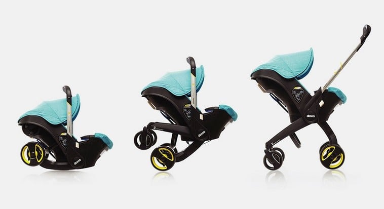 Car seat stroller takes on travel woes The Times of Israel