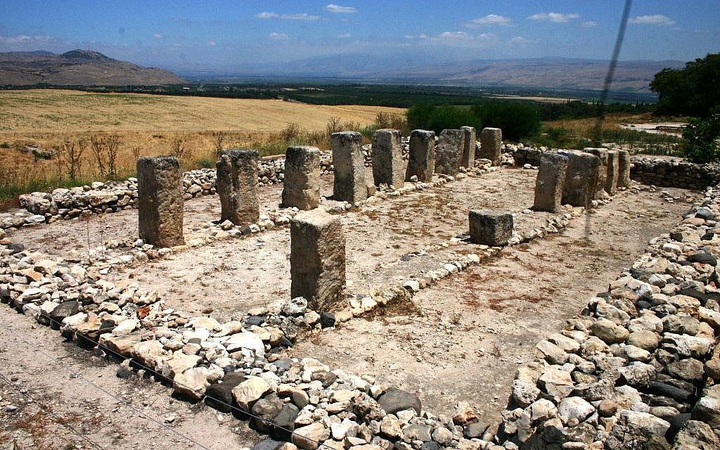 The storerooms at Tel Hatzor (photo credit: Shmuel Bar-Am)