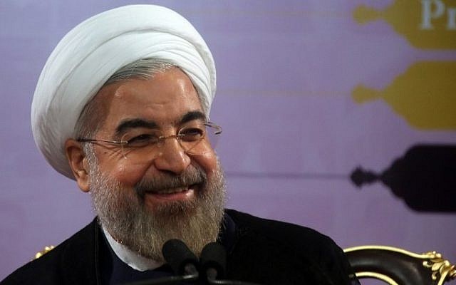 Iranian President Hassan Rouhani speaks during a press conference in the capital Tehran on June 14, 2014 (Photo credit: Atta Kenare/AFP) Iranian President Hassan Rouhani speaks during a press conference in the capital Tehran on June 14, 2014 (Photo credit: Atta Kenare/AFP)