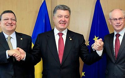 Ukraine's President Petro Poroshenko. (AP Photo)
