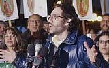 Dov Charney in 2003. (photo credit:AP/Reed Saxon, File)