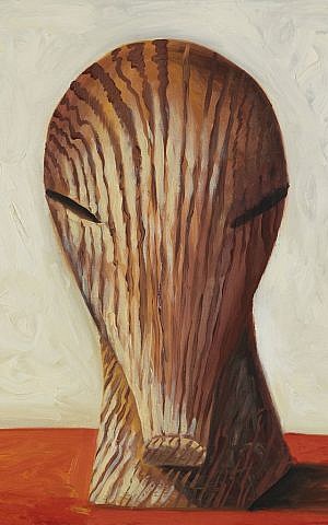 Cheryl Laemmle (American, b. 1947), Happy Birthday 1990, 1990.Oil on canvas. 18 x 13 7/8 inches. Fleming Museum of Art, 2009.4.19