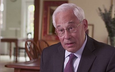 Don Berwick, Democratic candidate for governor of Massachusetts, June 2014. (screen capture: YouTube/Don Berwick for Governor)