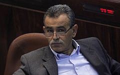 Balad Chairman MK Jamal Zahalka (Photo credit: Miriam Alster/Flash90)