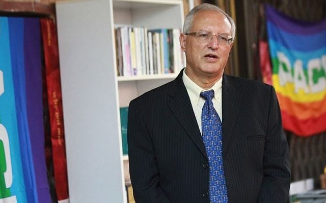 Palestinian academic Mohammed Dajani in 2012. (photo  credit: Yossi Zamir/Flash90)