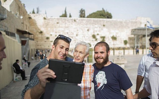 Charlie Watts, drummer for The Rolling Stones, seen visiting the Western Wall in Jerusalem's Old City on Tuesday, June 3, 2014, a day before the band's concert in Tel Aviv. Photo by Yonatan Sindel/Flash 90 Charlie Watts, drummer for The Rolling Stones, seen visiting the Western Wall in Jerusalem's Old City on Tuesday, June 3, 2014, a day before the band's concert in Tel Aviv. Photo by Yonatan Sindel/Flash 90